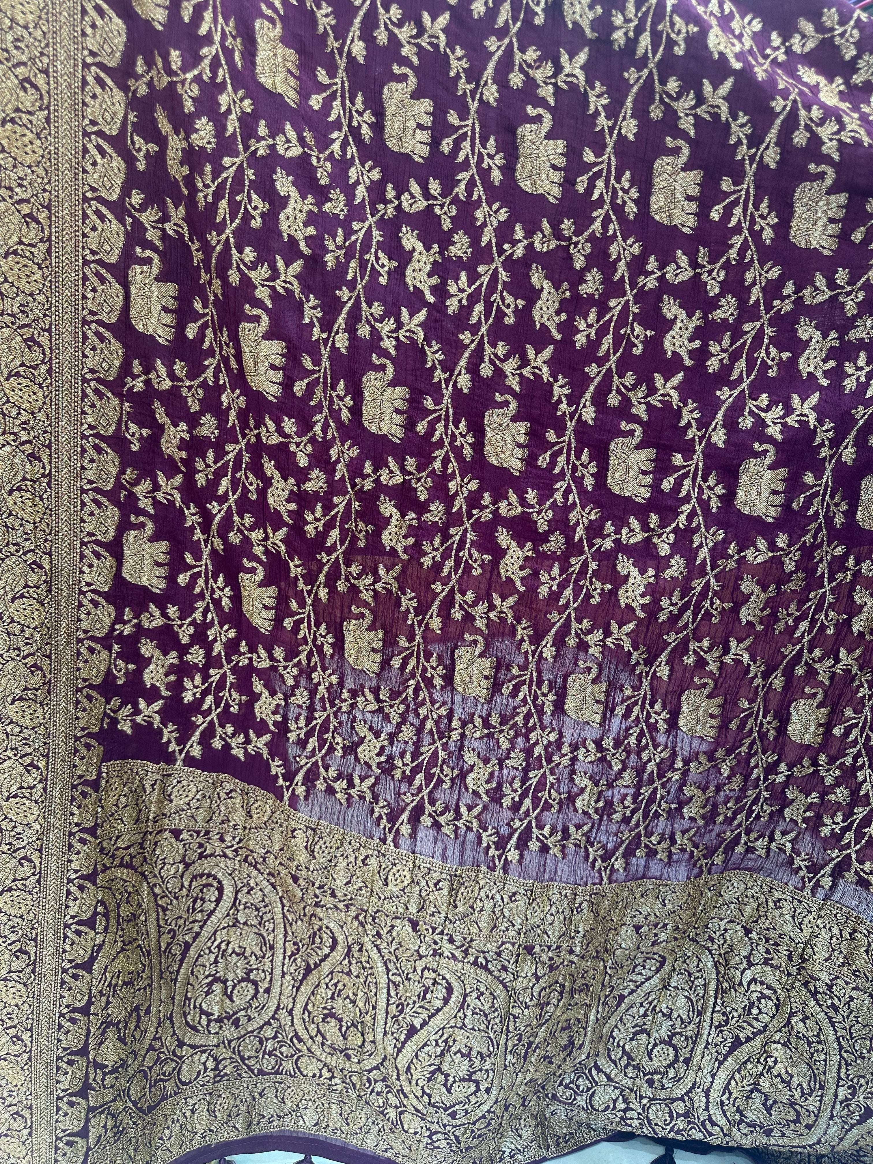 Banarasi Georgette Dress Materials