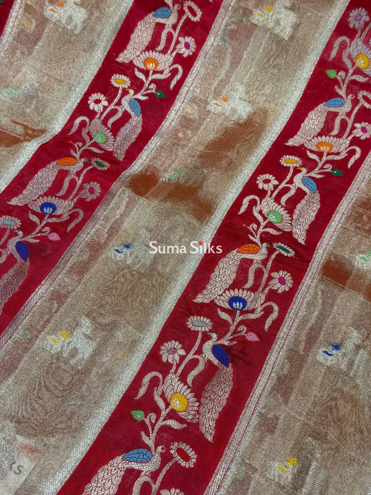 Chinniya Silk Saree Pink Color