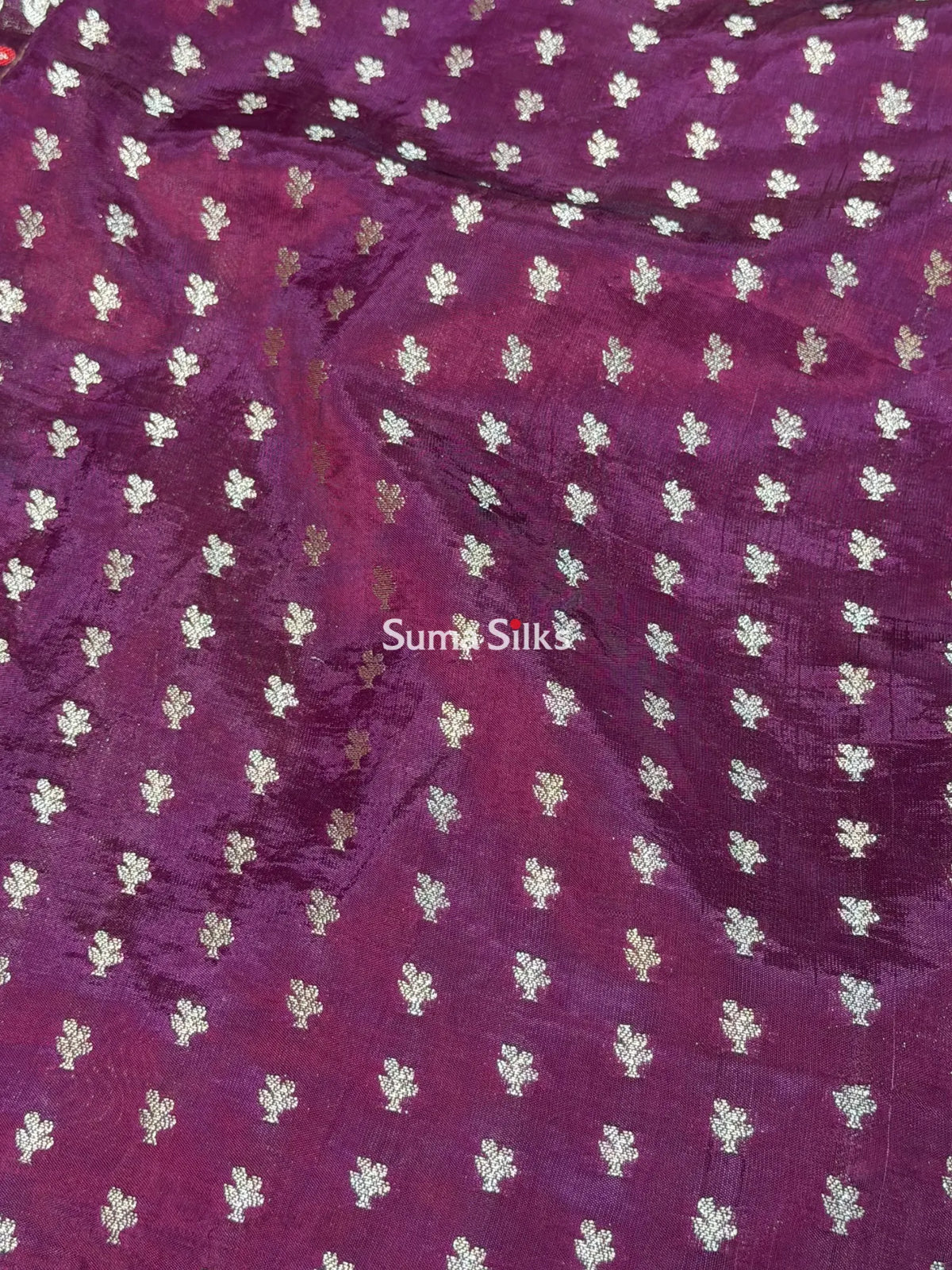 Chinniya Silk Saree Wine Color