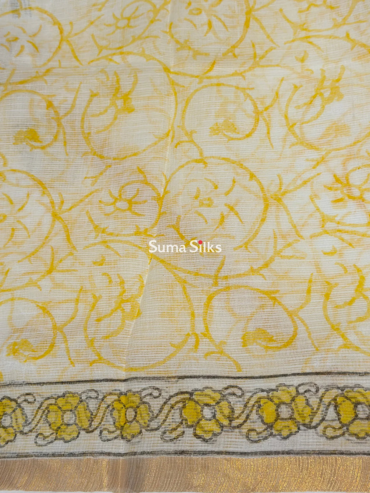 Jaipur Kota Block Printed Half And Half Design