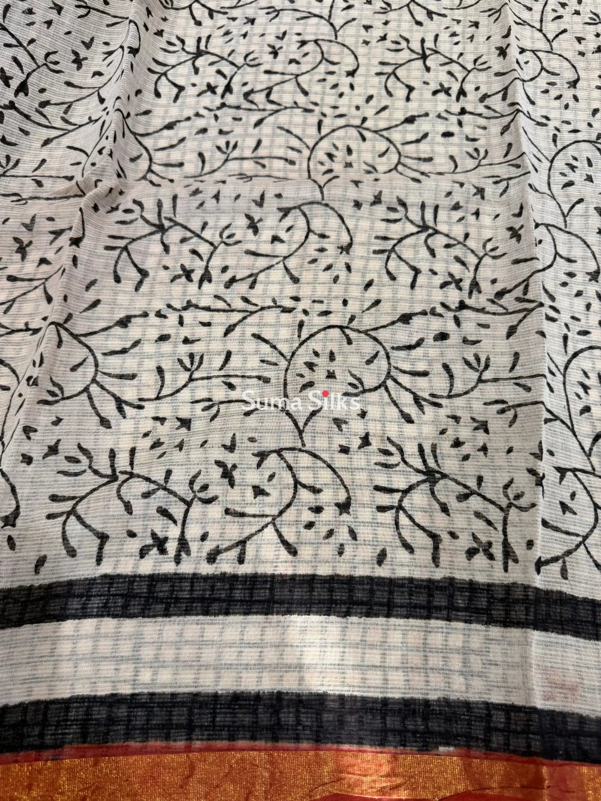 Jaipur Kota Block Printed Temple Peach
