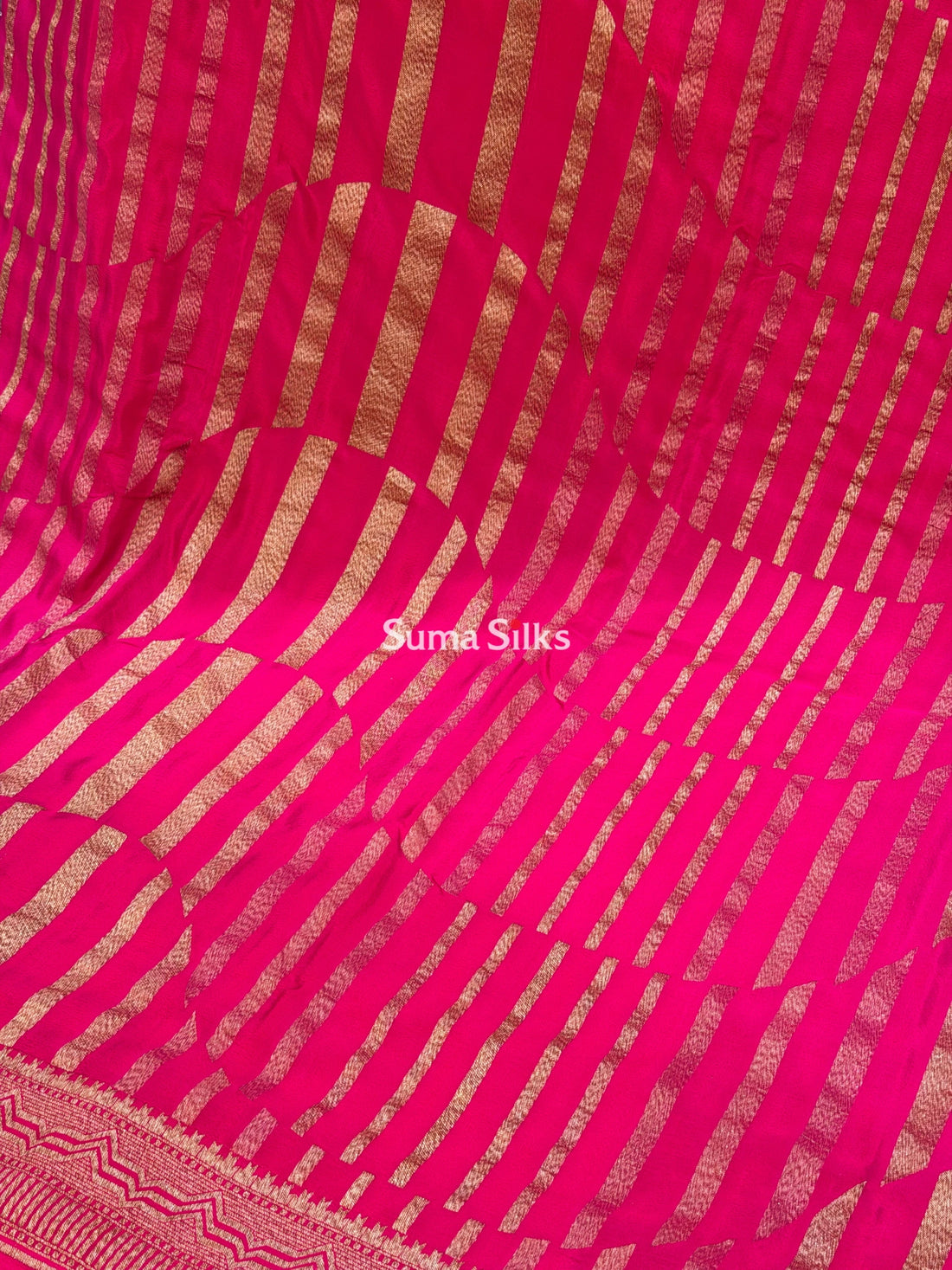 Kaddi Crepe Georgette Pink Color