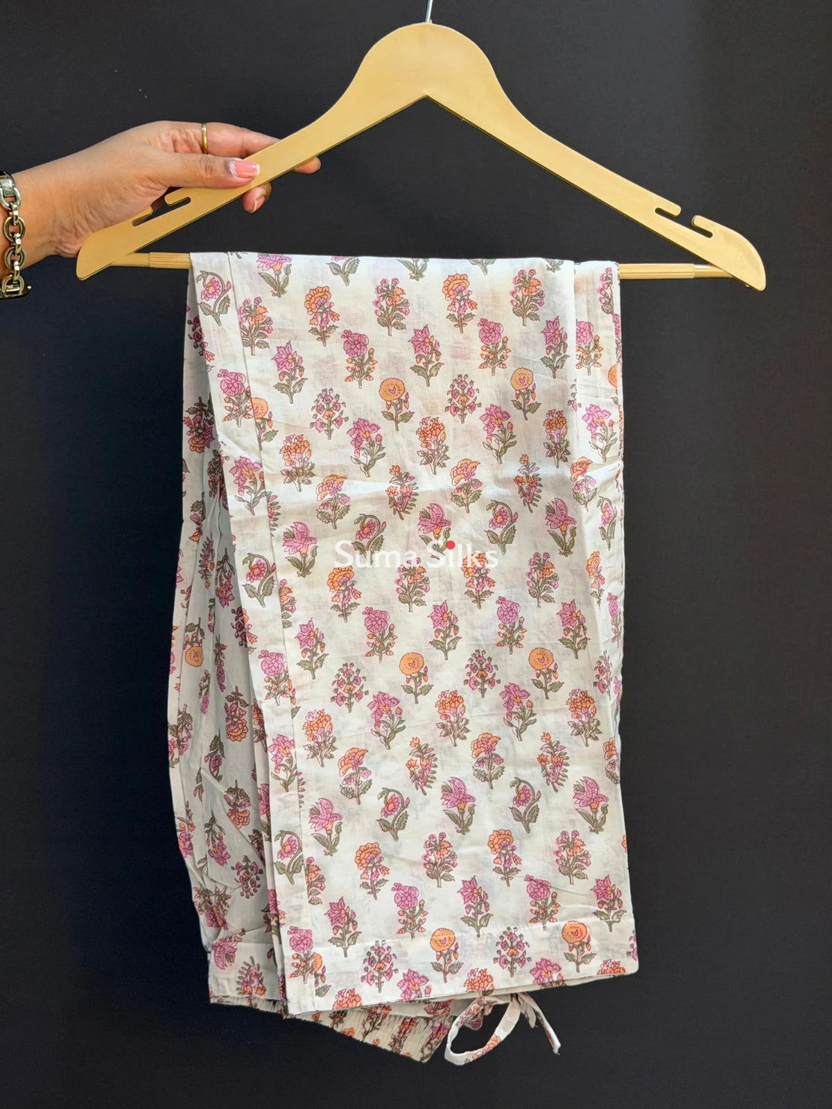 Pure Cotton Jaipur Printed Readymade Suit Set