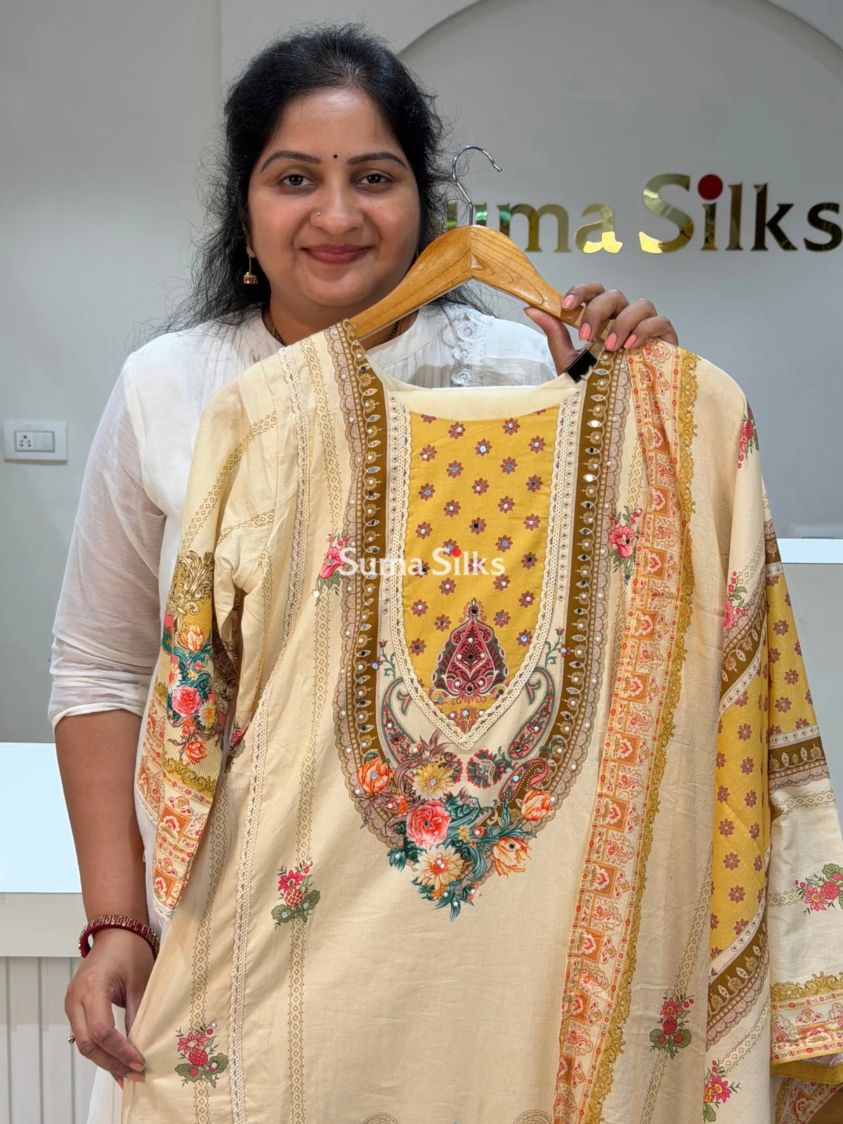 Linen Digital Printed Readymade Suit Set