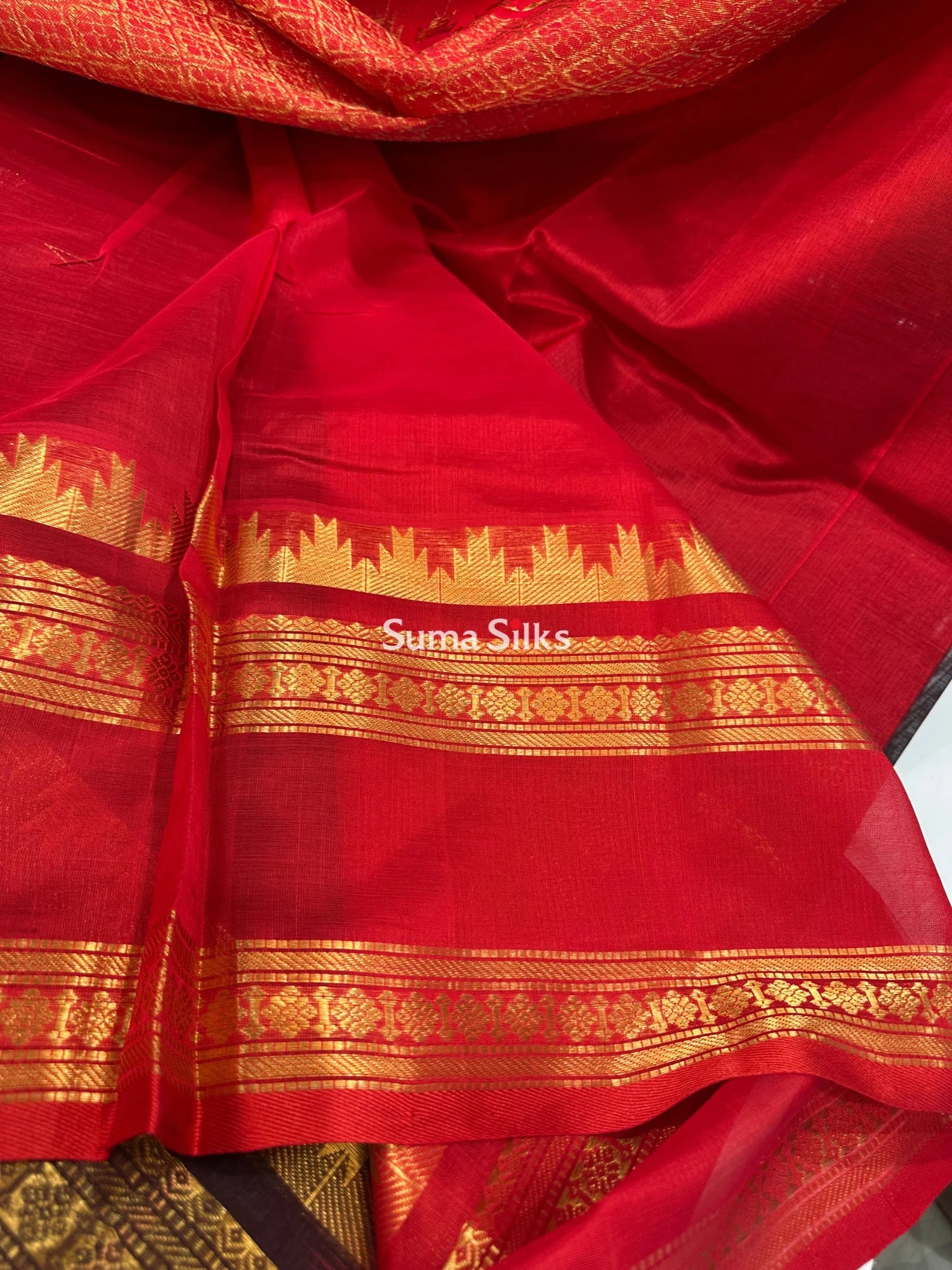 Mangalagiri Pattu Handloom Saree SSS1463-1