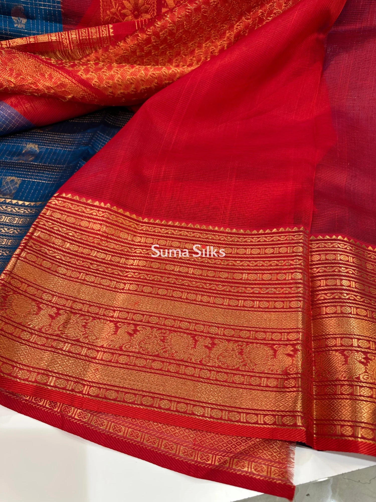 Mangalagiri Pattu Handloom Saree SSS1464-5