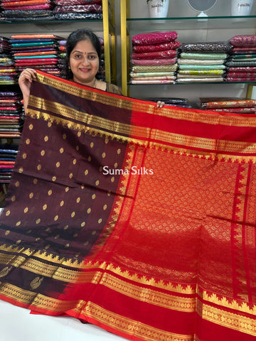 Mangalagiri Pattu Handloom Saree SSS1463-1