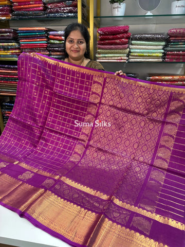 Mangalagiri Pattu Handloom Saree SSS1463-2