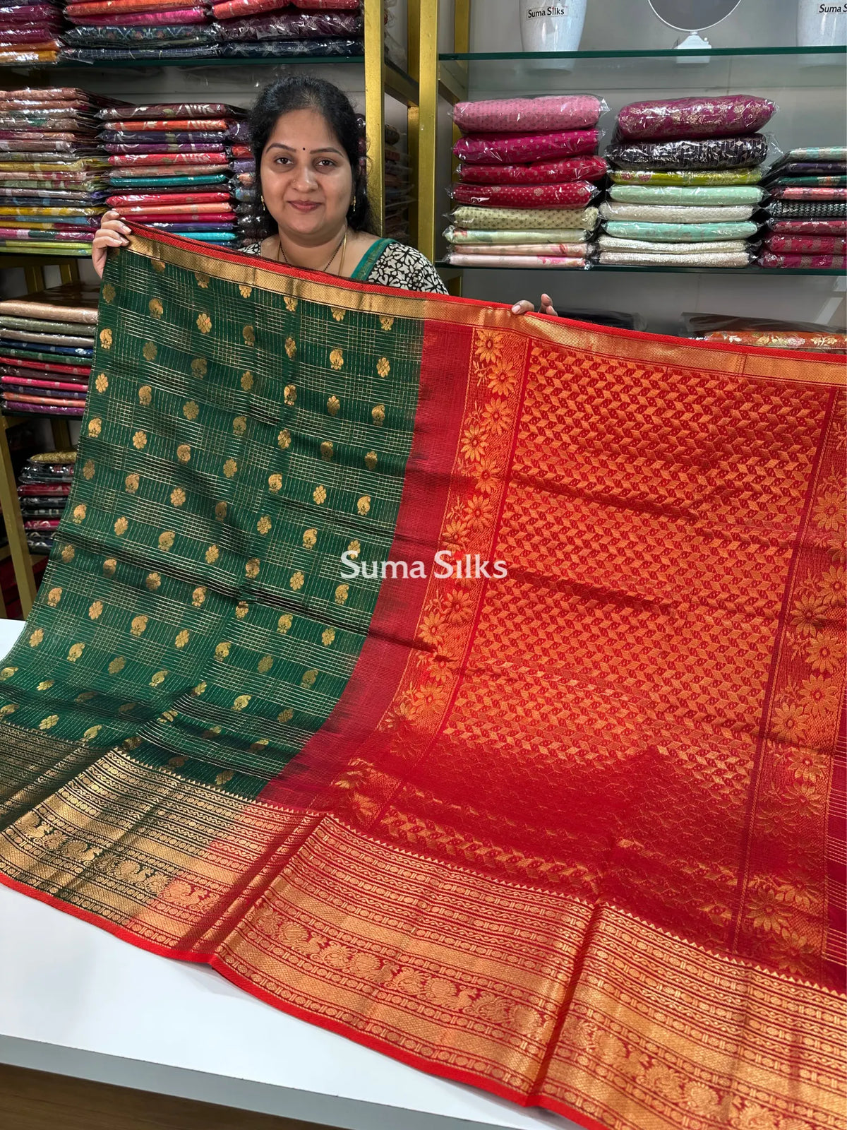 Mangalagiri Pattu Handloom Saree SSS1464-4