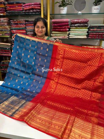Mangalagiri Pattu Handloom Saree SSS1464-5