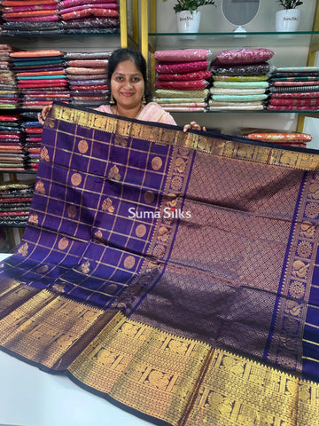 Mangalagiri Pattu Handloom Saree SSS1488-1