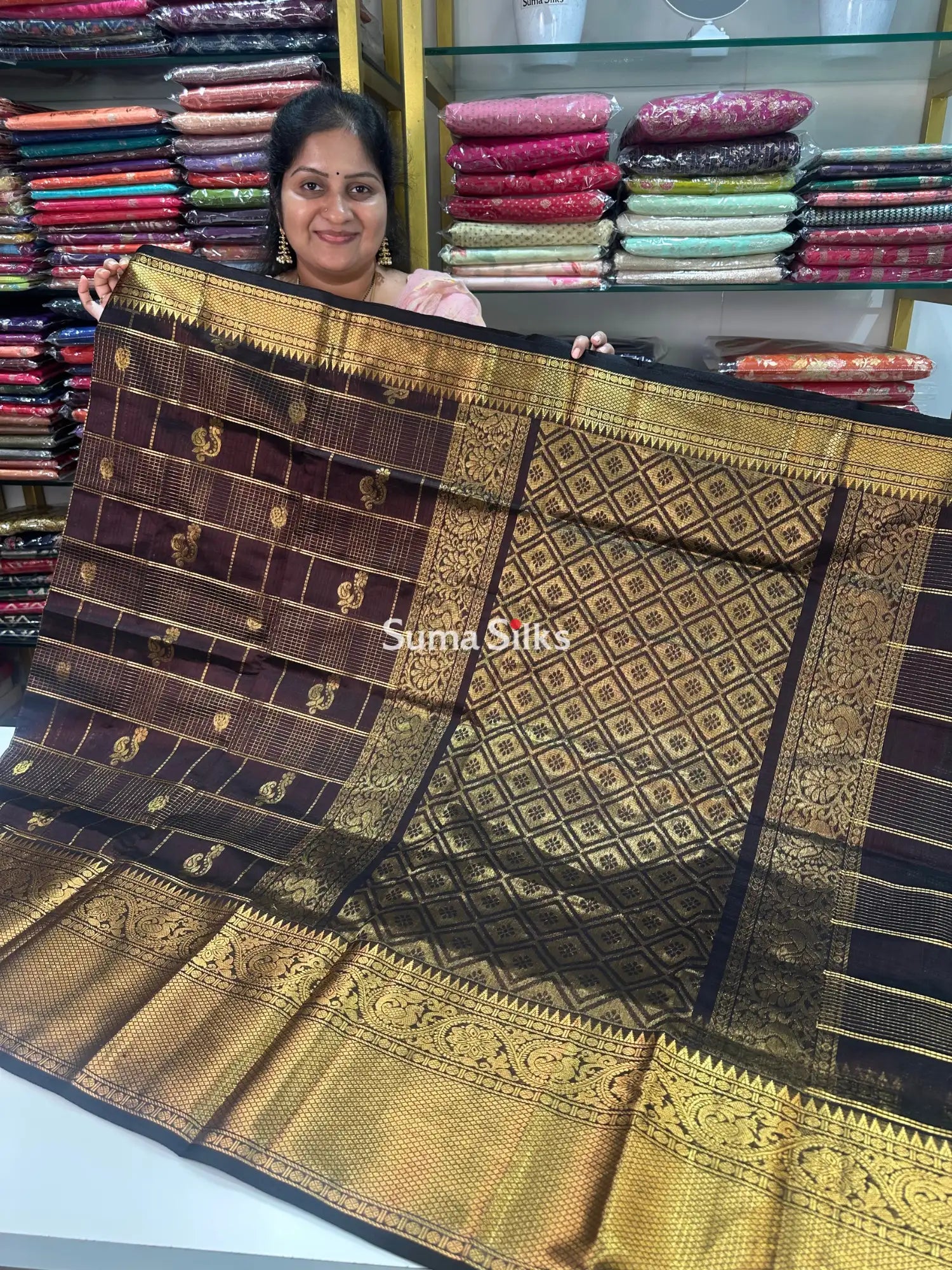 Mangalagiri Pattu Handloom Saree SSS1498-10