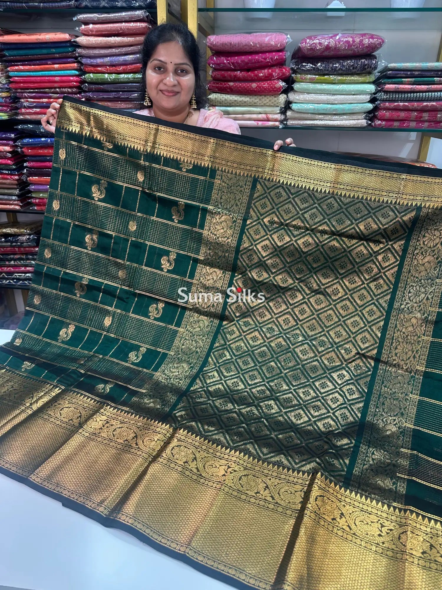 Mangalagiri Pattu Handloom Saree SSS1498-11