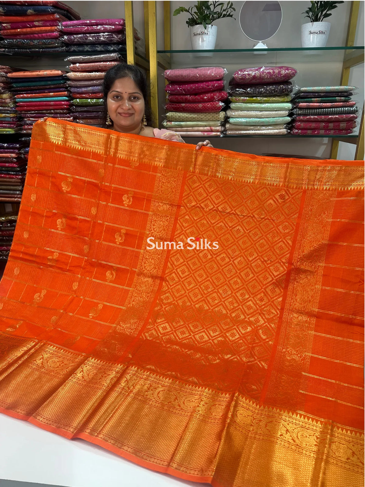 Mangalagiri Pattu Handloom Saree SSS1498-12