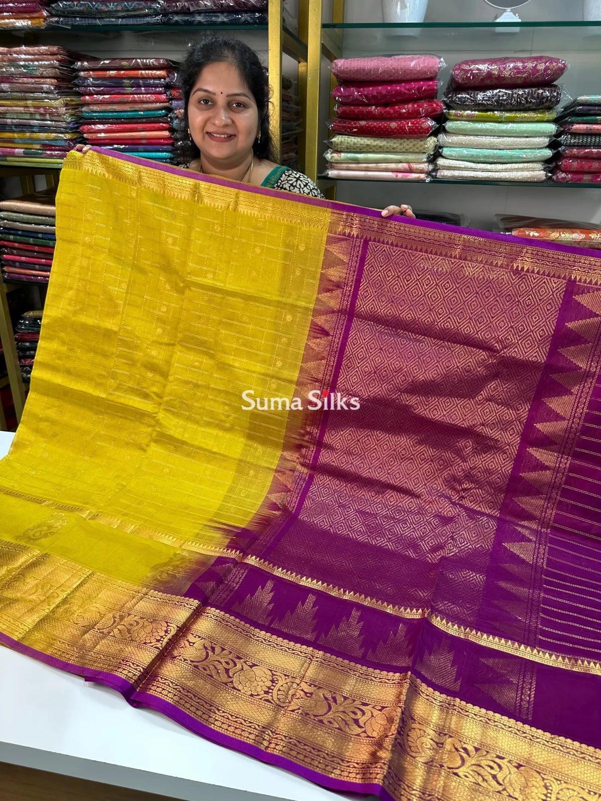 Mangalagiri Pattu Handloom Saree SSS1498-14