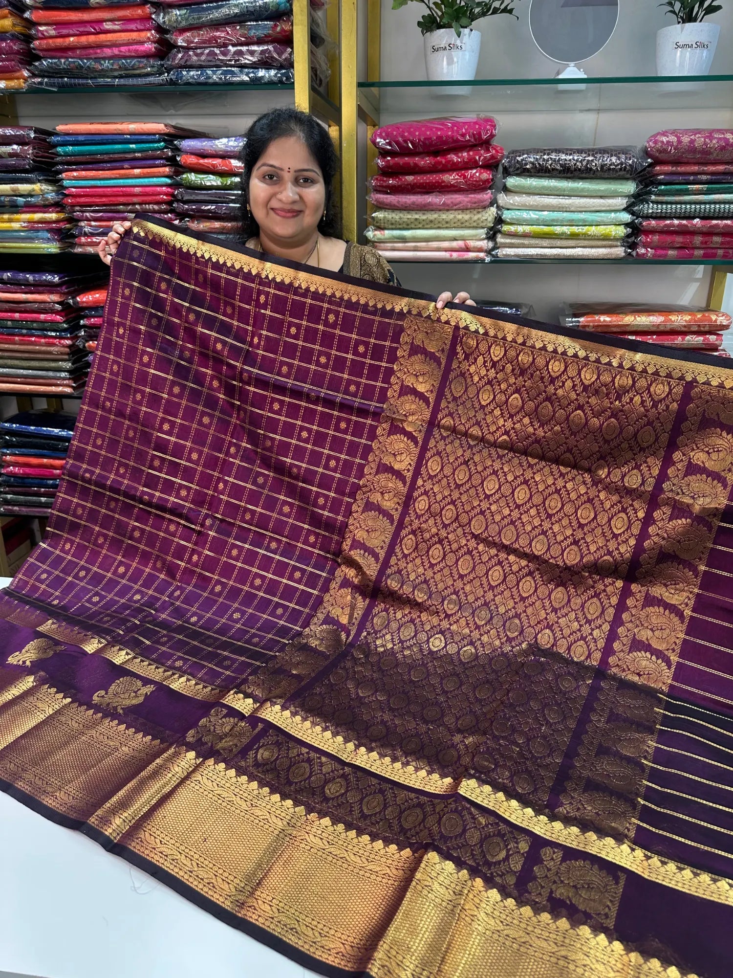 Mangalagiri Pattu Handloom Saree SSS1498-16