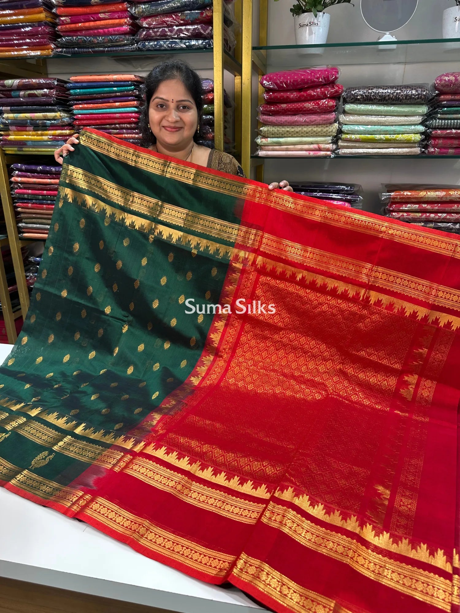 Mangalagiri Pattu Handloom Saree SSS1498-3