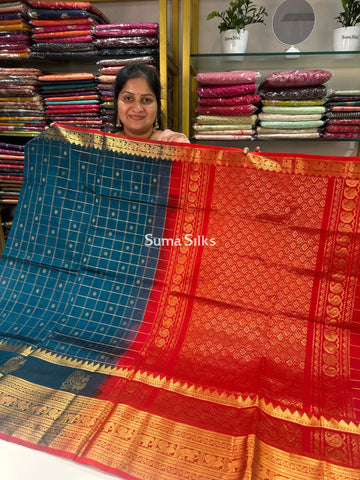 Mangalagiri Pattu Handloom Saree SSS1498-4