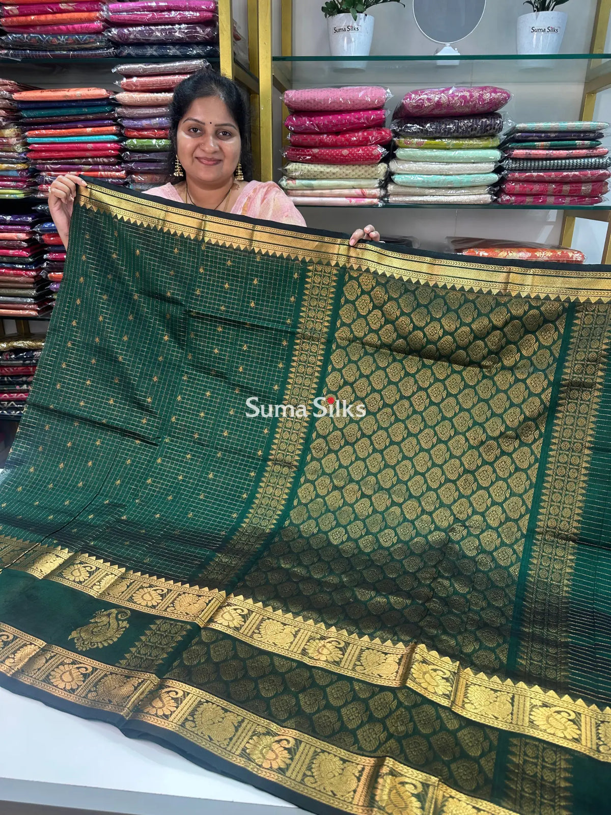 Mangalagiri Pattu Handloom Saree SSS1498-6