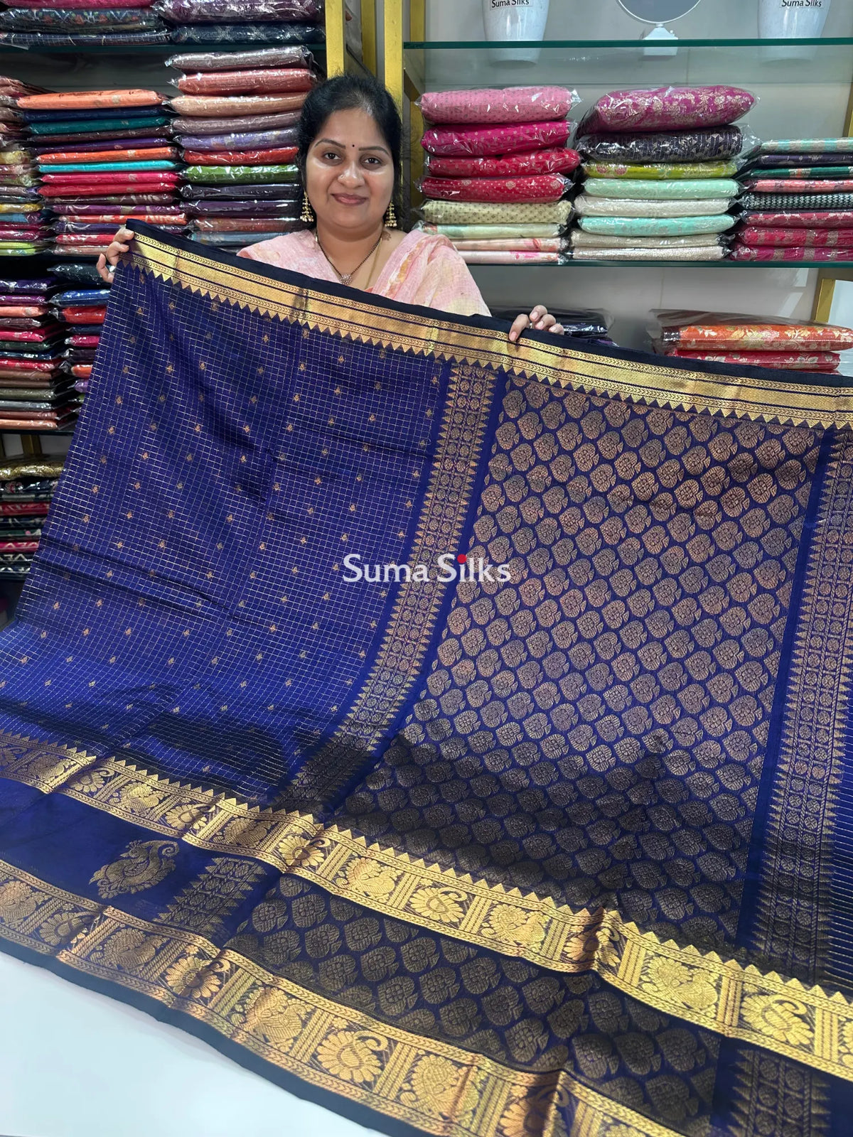 Mangalagiri Pattu Handloom Saree SSS1498-9