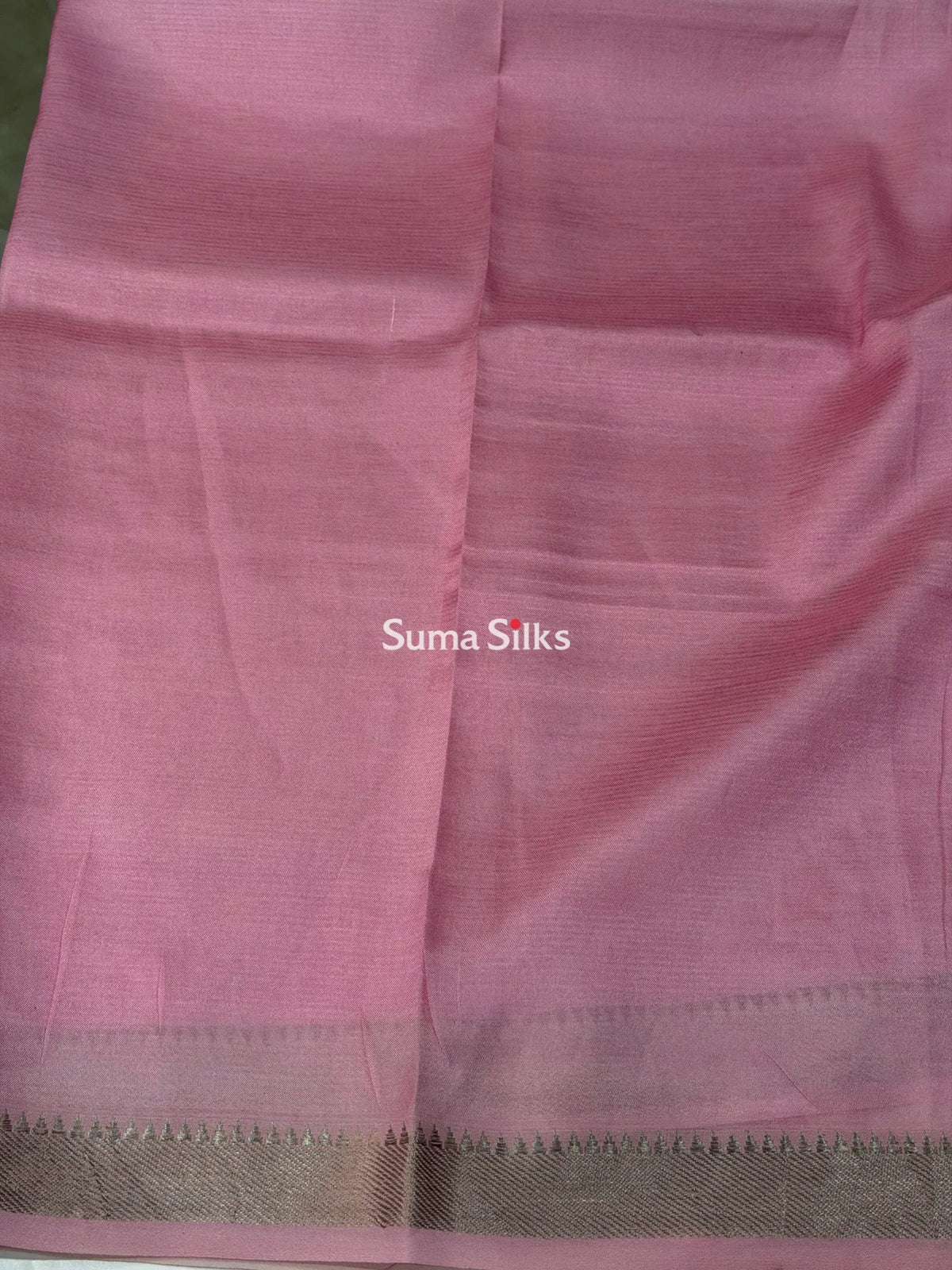 Mangalagiri Digital Print Lotus Design Baby Pink