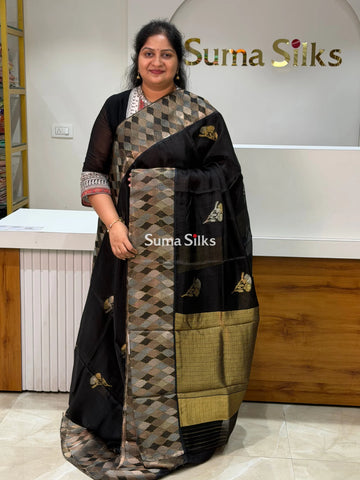 Manipuri Kota Attach Border Black