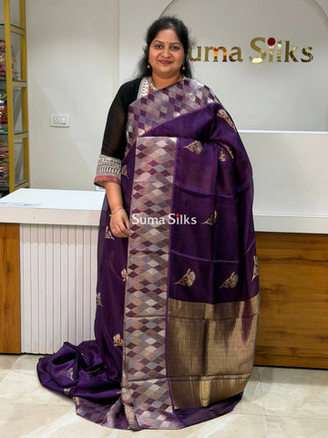 Manipuri Kota Attach Border Purple