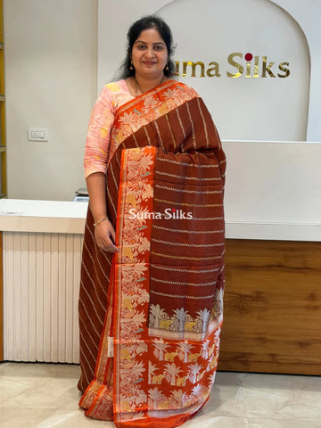 Manipuri Kota Brown Color
