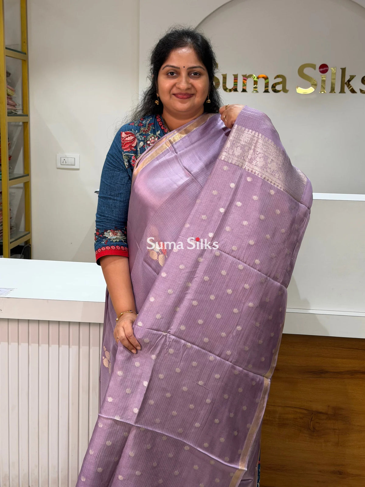 Manipuri Kota Poppins Lilac