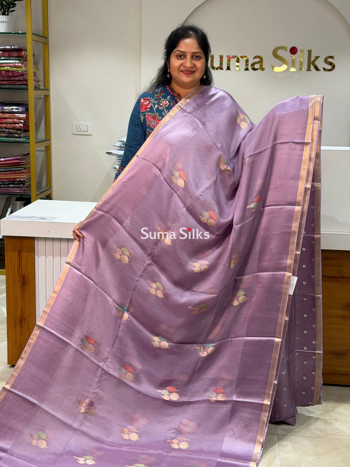 Manipuri Kota Poppins Lilac