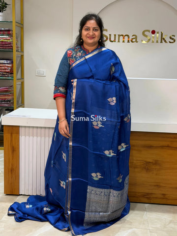 Manipuri Kota Poppins Navy