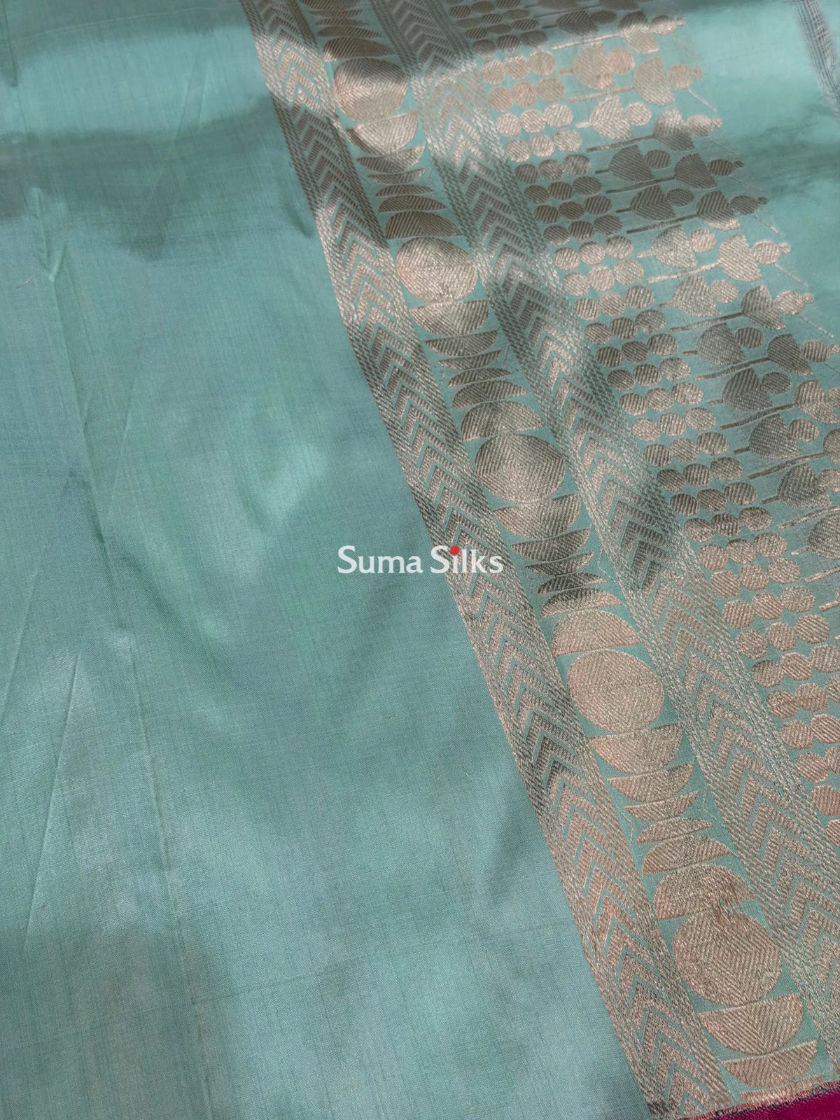 Pure Katan Silk Green Color