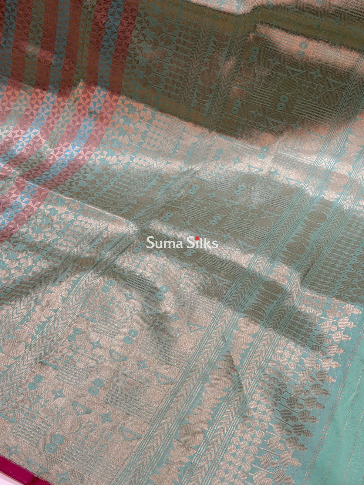 Pure Katan Silk Green Color
