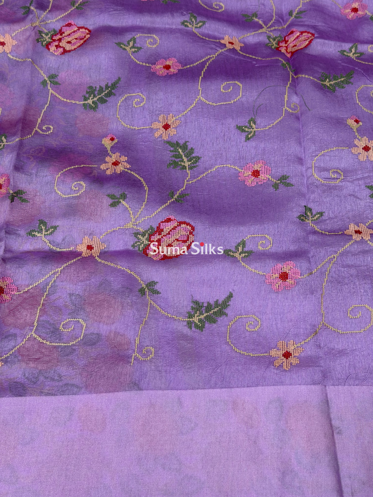 Pure Moonga Silk Petit Point Lavender