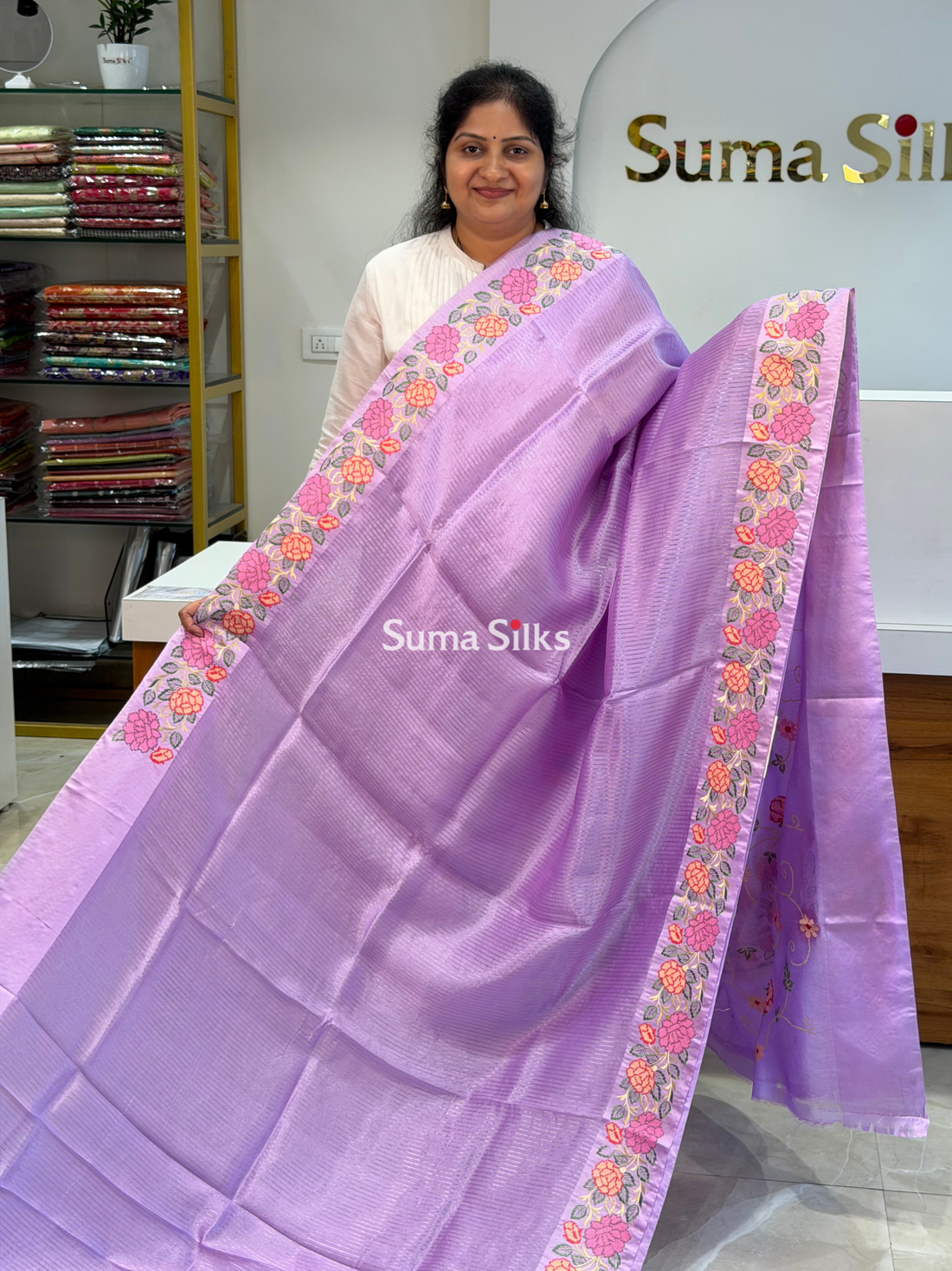 Pure Moonga Silk Petit Point Lavender SSS1394-4