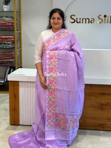 Pure Moonga Silk Petit Point Lavender