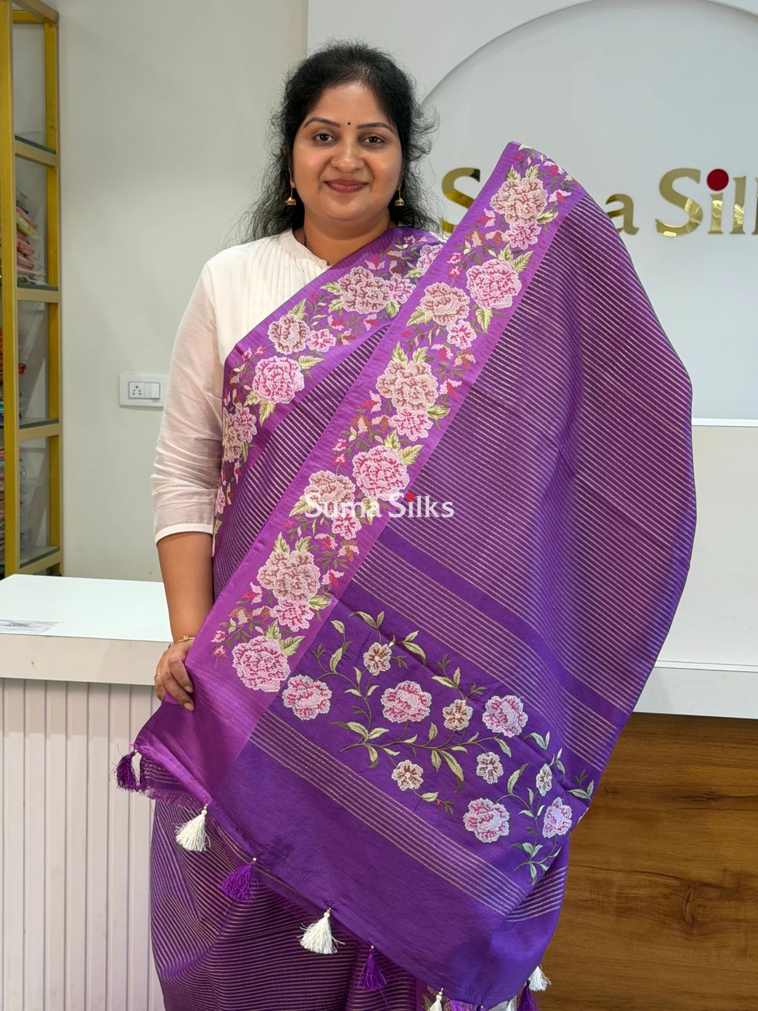 Tissue Petit Point Purple SSS1395